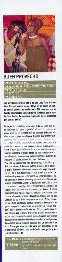 CRONICA THONY ROMAS