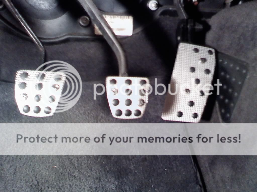 V2 metal foot pedals for V1